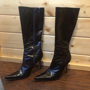 Charles David leather boots